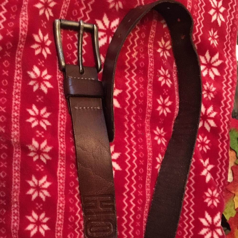 Men’s size 30 leather Hollister belt